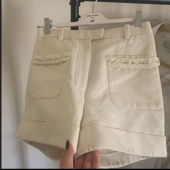 3.1 Phillip Lim Women's Contoured ivory Shorts Bottoms Pants size 2 - Picture 1 of 5